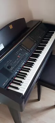 Yamaha Clavinova CVP 307 Digital Piano  Dark Rosewood Fantastic Instrument • £335