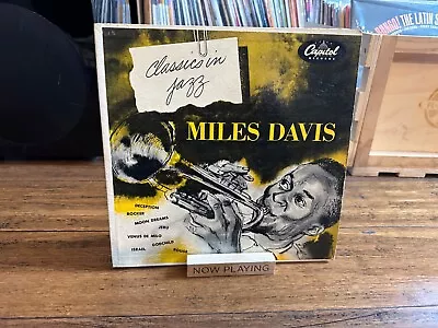 Miles DAVIS - CAPITOL #459 H Jazz Classics Vinyl - EX Sleeve - VG Jazz Rare • $59.99