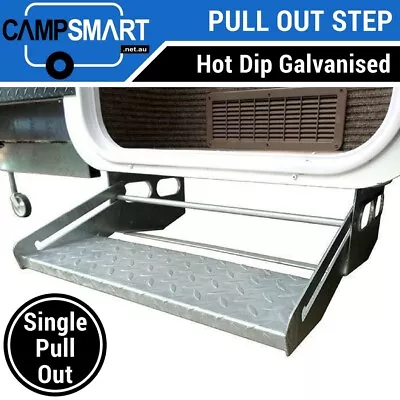 Single Pull Out Caravan Step Galvanised Steel Jayco Camper Trailer RV Pop Top • $94.95