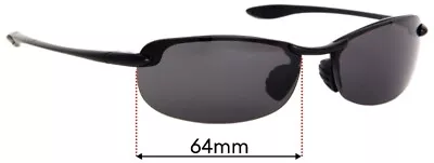 SFx Replacement Sunglass Lenses Fits Maui Jim Mj405 Makaha - 64mm Wide • $43.99