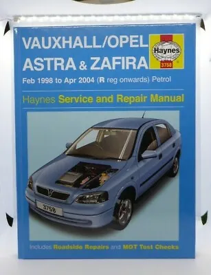 $30.27 • Buy Vauxhall Opel Astra Zafira Service And Repair Manual, Very Good Condition. 