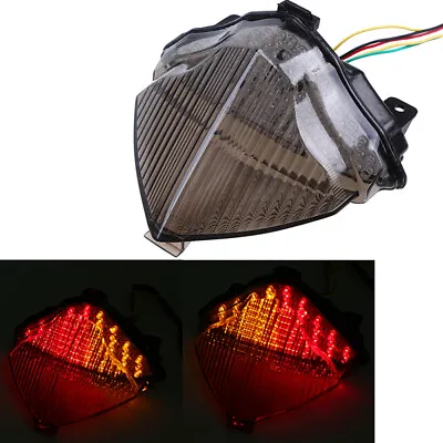 Smoke Lens LED Brake Stop Light Tail Light For Yamaha YZF R1 2004-2006 • $38.14