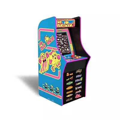 Retro Arcade Ms. Pac-Man With WIFI 14 Classic Games Included Legacy Controls • $380.01