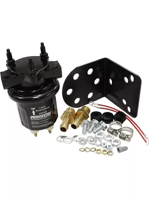 Aeroflow Compact Black Fuel Pump 14 PSI 100 GPH Electric Lift (AF49-1065) • $149.90