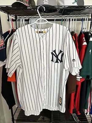 Majestic Cooperstown New York Yankees Babe Ruth Jersey CoolBase USA Adult Medium • $42.99