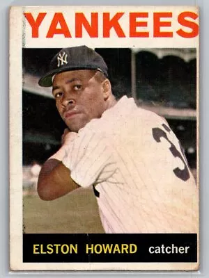 1964 Topps Baseball #100 Elston Howard - Poor - New York Yankees • $3