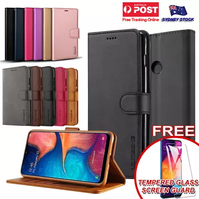 For Samsung Galaxy A22 A30 A52S A70 A31 A51 A71 Premium Leather Wallet Flip Case • $8.99