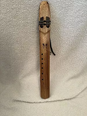 Musical Wood Native American Style Drone Flute F 432hz • $258.96