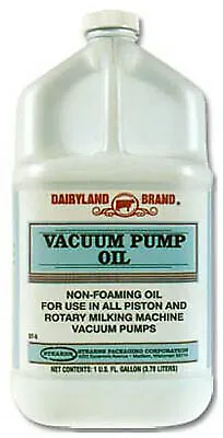 $39.94 • Buy Dairyland Brand 1405243 Vacuum Pump Oil For Milking Machines, 1-Gal. - Quantity