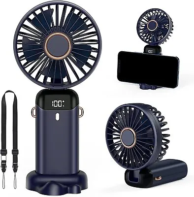 Small Portable Handheld Personal MINI Fan Rechargeable For Office Outdoor Travel • $12.99