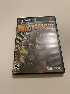 Madagascar (Sony PlayStation 2 2005) Complete With Manual CIB!! • $6.95