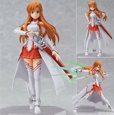 $37.57 • Buy Sword Art Online Yuuki Asuna Figure SAO Figma Collection PVC Model Toy Gift