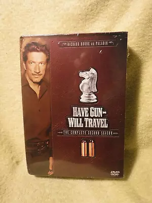 NEW/FACTORY SEALED 6 DVDset HAVE GUN WILL TRAVEL COMPLETE 2ND SEASON 39 EPISODES • $18.95