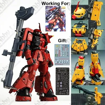 For MG 1/100 MS-06R-2 Johnny Ridden Zaku II 2.0 RECAST EVO Resin GK Dress Up Kit • $34.06