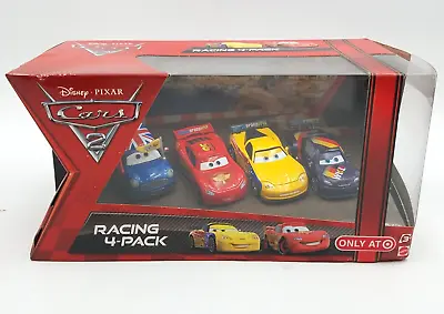 Disney Cars 4-Pack Ronnie Del Cooper LMQ Racing Wheels Jeff Gorvette Max Schnell • $39.19