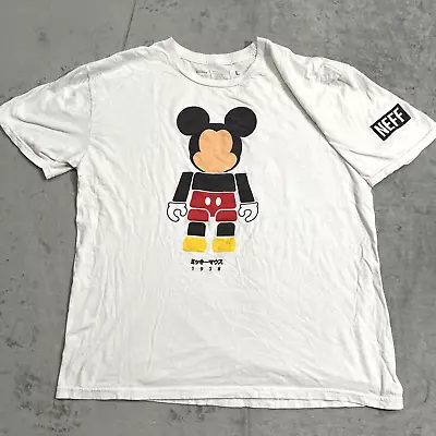 Neff Disney Lego Mickey Mouse T-Shirt White Tee Large Tokyo Toy 1928 • $39.85