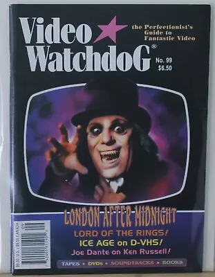 Video Watchdog Magazine No 99 London After Midnight • $6.95