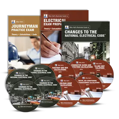 Mike Holt`s Journeyman Intermediate Training Library 2020 NEC • $645