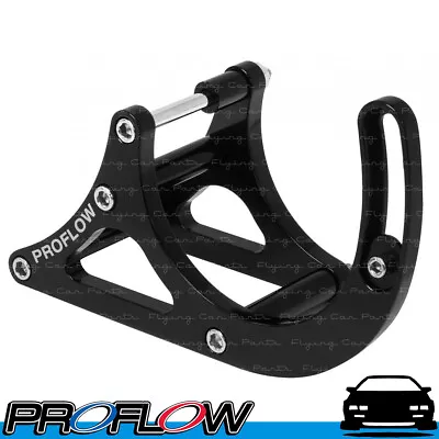 PROFLOW Alternator Bracket Holden V8 Passenger Mid Mount HQ HJ HX HZ WB Black • $233.12