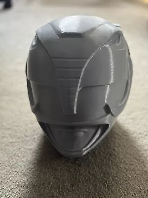 Mighty Morphin Black Power Ranger Helmet Screen Scan 3D Print 1:1 Scale • $65