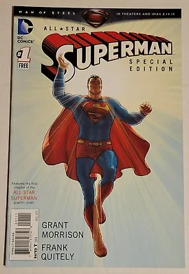 Man Of Steel: ALL STAR SUPERMAN #1 NEAL ADAMS SPECIAL EDITION PROMO DC 2013 NM • $4.99