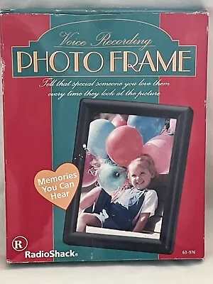 Radio Shack Voice Recording Photo Frame Album No. 63-976 Never Used • $15