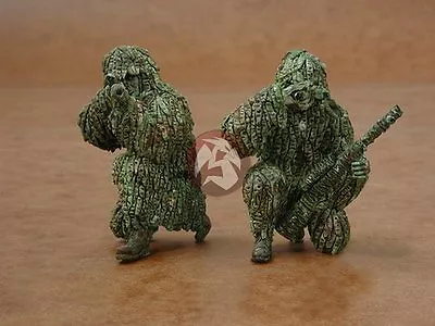 CMK 1/35 US Army Modern Snipers In Ghillie Suit Camouflage (2 Figures) F35106 • $23.36