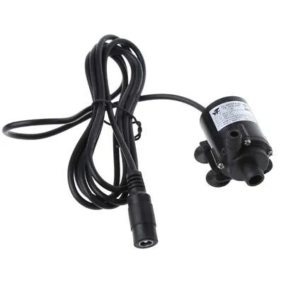 For 12V Solar Power Hot Circulation Water Pump Brushless Motor Aquarium Pond • £10.40