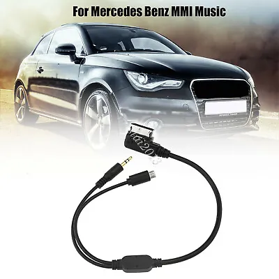 Car Music Interface MMI MDI AMI AUX Audio Cable Adapter For MERCEDES IPhone • $9.90