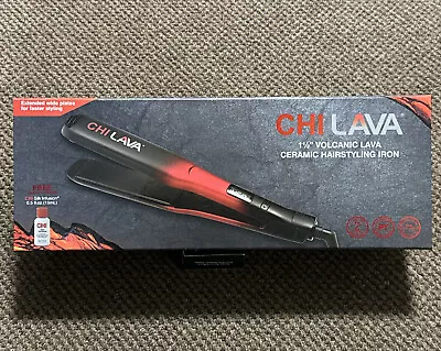 CHI Lava 1.5 Inch Volcanic Lava Ceramic Hairstyling Iron | New! +Free Shipping • $109.99