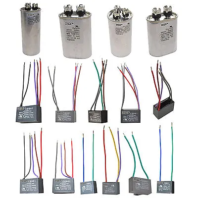 HQRP CBB61 250VAC Ceiling Fan / CBB65 370-440VAC Dual Run Motor Start Capacitors • $3.95