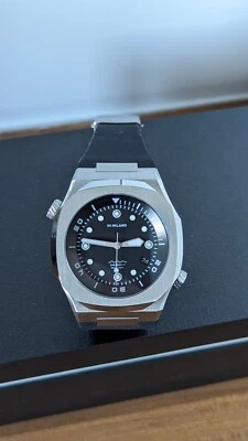 £235 • Buy Di Milano Subaqueo Diver Deep Black Automatic Seiko, 300m W/R , Brand New 