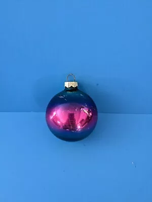 Vintage Shiny Bright Christmas Ornaments - Set Of 14 Pink & Blue (C6) • $20