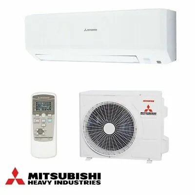 Mitsubishi Air Conditioning 2.5kw - Wall Heat Pump R32 Domestic Air Con System • £510