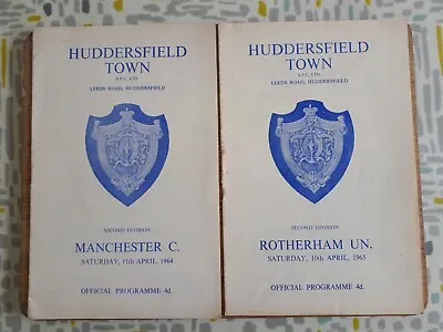 £2.35 • Buy Huddersfield Town Home Match Day Programmes - (Season 1964/5 Collection X2)