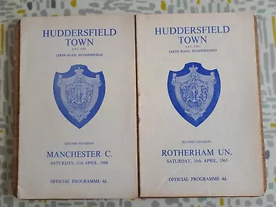 £2.35 • Buy Huddersfield Town Home Match Day Programmes - (Season 1964/5 Collection X2)