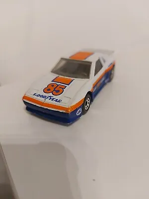 £4 • Buy Matchbox Pontiac Fiero 1985 Raceing Car 1:56 Made In Macau Diecast Toy Car