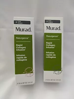 Two (2) Murad Anti-Aging Rapid Collagen Infusion Face Resurgence Cream - 1 Fl Oz • $59.99