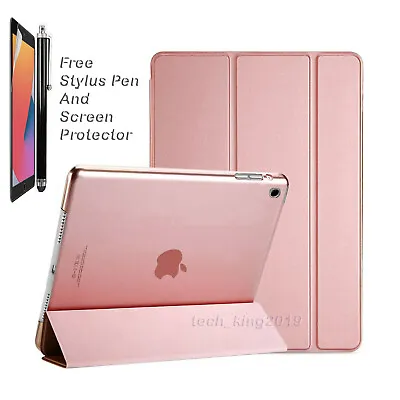 For Apple IPad 10.2 Case 9th Generation (2021) Latest Smart Stand Case Cover • £6.96