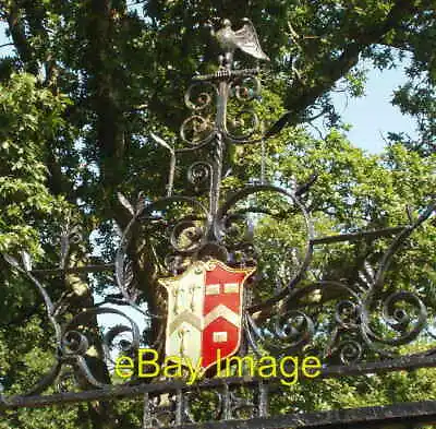 Photo 6x4 Arms At Mount Congreve With Falcon Crest On The Gate To Mount C C2009 • £2