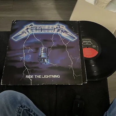 Metallica - Ride The Lightning - 1984 “HW” US • $85