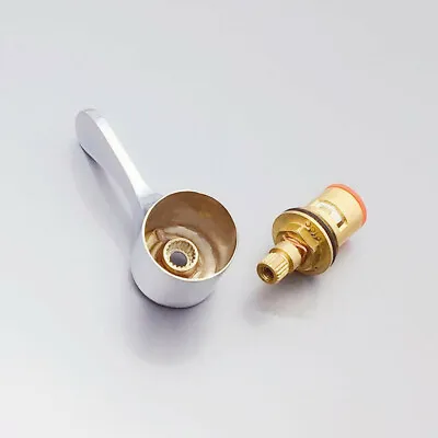 1Pc Basin Sink Tap Reviver Replacement Lever Head Conversion Kit 1/2 Turn Use • £6.77