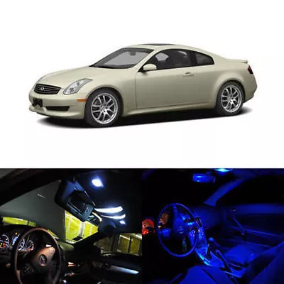 4 X LED Full Interior Lights Package For 2003-2007 Infiniti G35 Coupe Skyline • $15.29