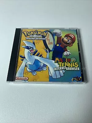 Ultra Rare  Pokemon Gold & Silver Mario Tennis Internet Browser • £28.91