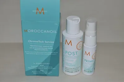 Moroccan Oil Chroma Tech Service Sample Kit NEW Set Post And Prime • $3