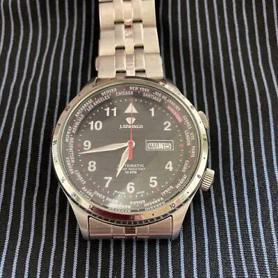 SEIKO J SPRINGS WORLD TIME Automatic Free Shipping • $196