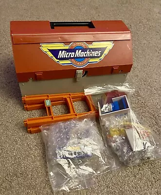 Micro Machines Tool Box City Playset Galoob Vehicles & Extras Vintage  • £38