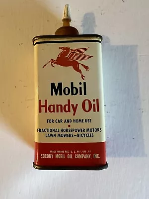 Mobil Handy Oil Motor Oil Can Pegasus Graphic Oil Can Socony • $69