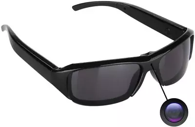 Outdoor Sports Spy Camera Sunglasses - Fashion HD Mini DV Hidden 1080P Video Aud • $70.95