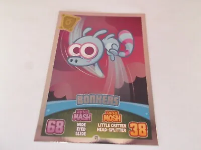 Moshi Monsters: Mash Up! Code Breakers  BONKERS  #177 Missions Trading Card Foil • $1.22